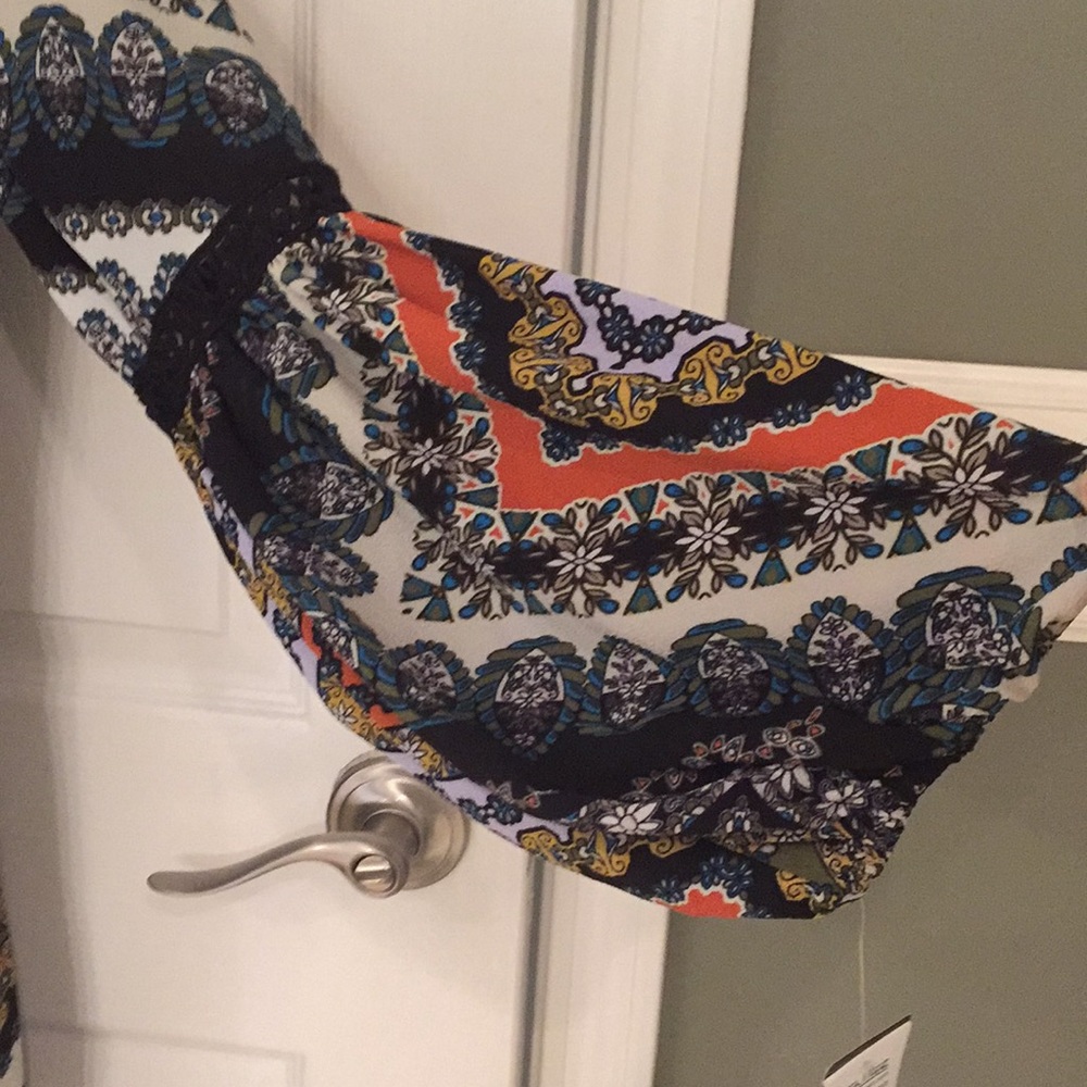 MSK Multicolor Patterned Midi Dress - Picture 5 of 5